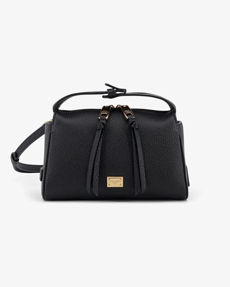 Dolce & Gabbana Vittoria leather handbag -  - gender_Woman Black