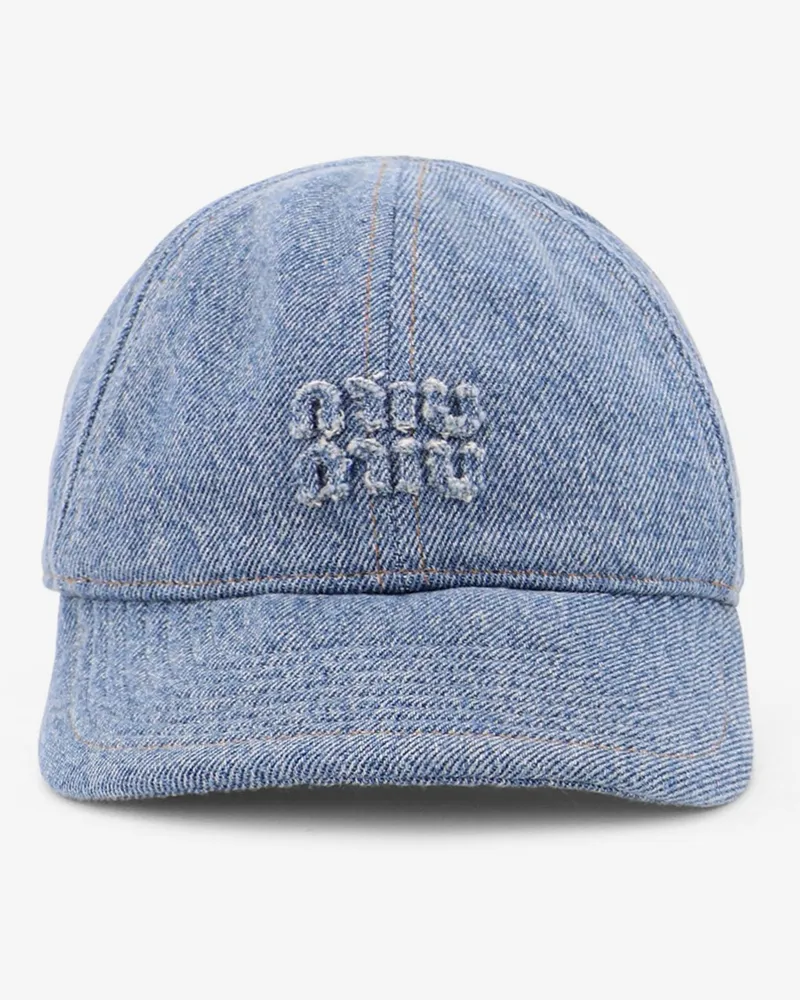 Miu Miu Debun blue hat -  - gender_Woman Blue