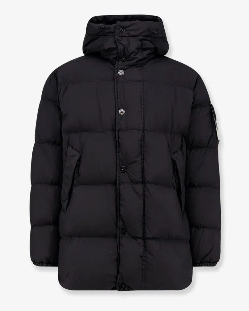 Stone Island Recycled nylon down jacket -  - gender_Man Black
