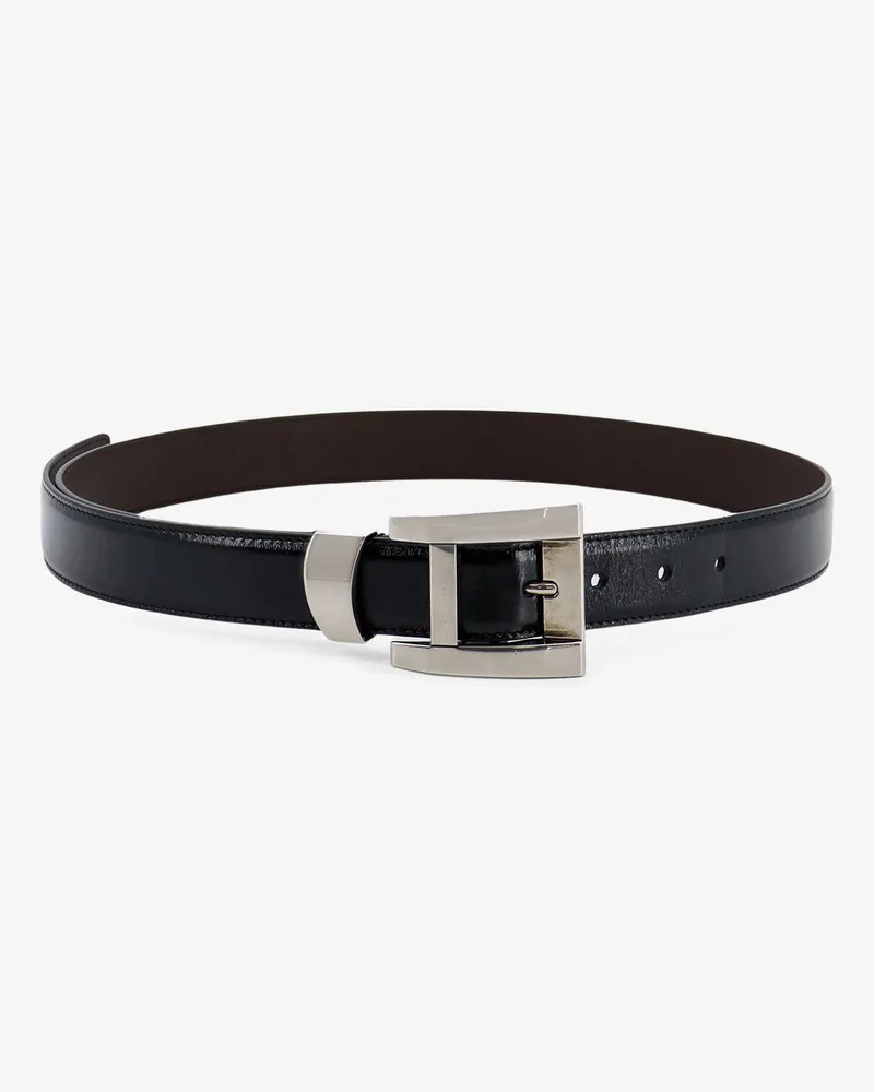 Versace Leather belt -  - gender_Woman Black