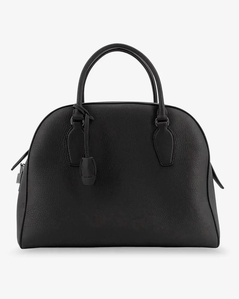 The Row India 12 hammered leather handbag -  - gender_Woman Black