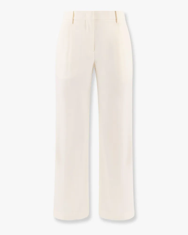 LARDINI Virgin wool trouser with pinces -  - gender_Woman Beige