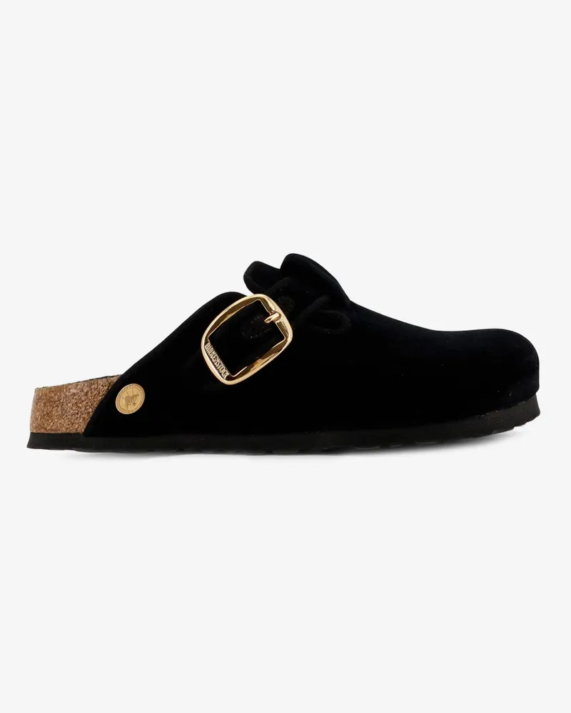 Birkenstock Boston Big Buckle Piping Rivet Logo mule -  - gender_Woman Black