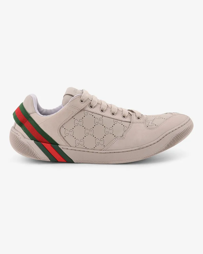 Gucci GG leather sneakers -  - gender_Man Beige