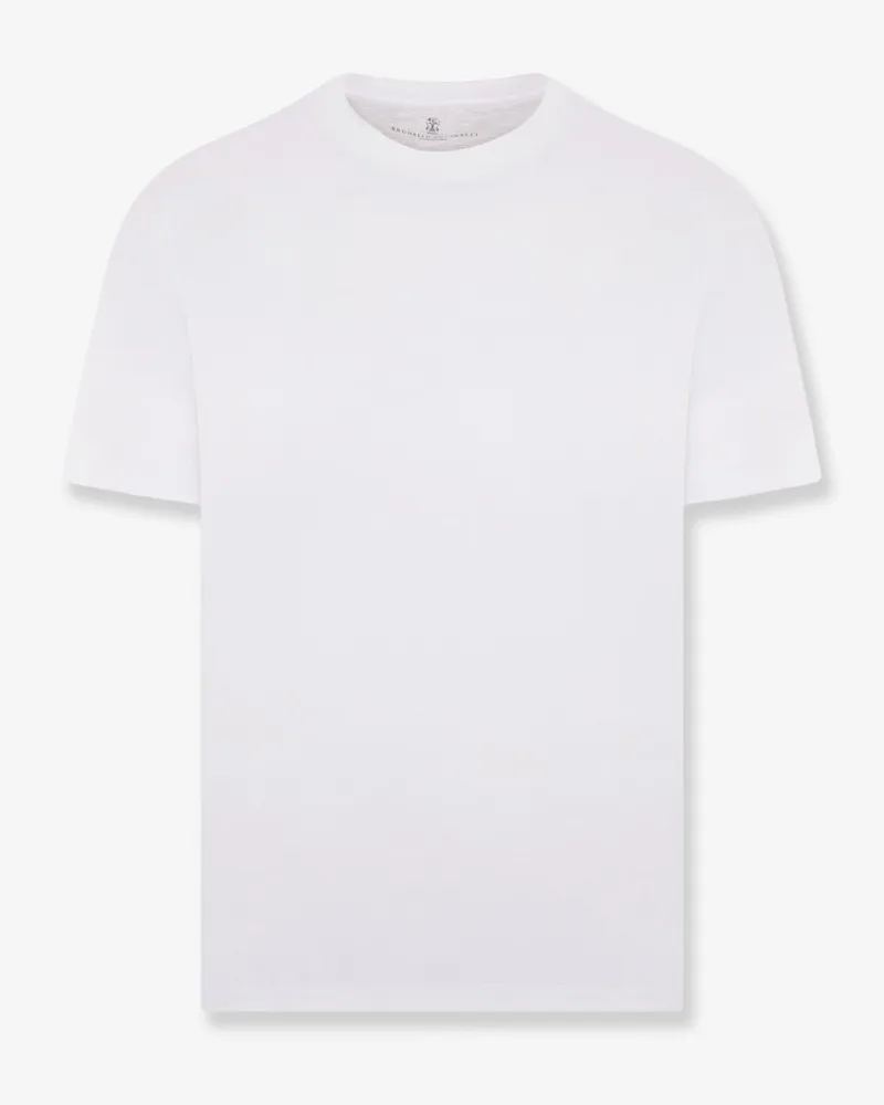 Brunello Cucinelli Regular cotton t-shirt -  - gender_Man White