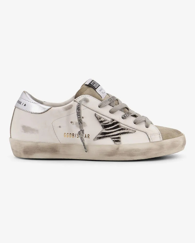 Golden Goose Super-star Classic with List low-top sneakers with suede inserts -  - gender_Woman White