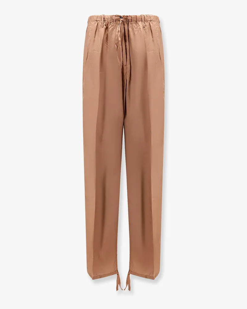 Dries van Noten Penra viscose trousers -  - gender_Woman Brown