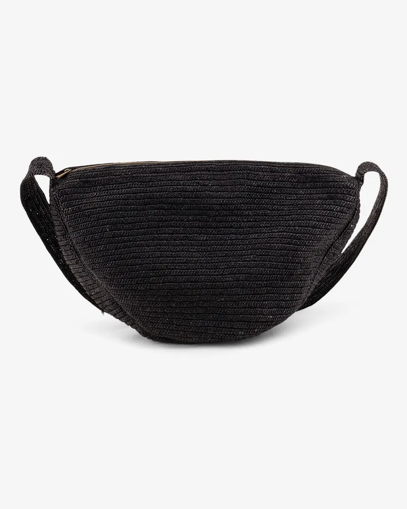 IBELIV Raffia Clip crossbody bag -  - gender_Woman Black