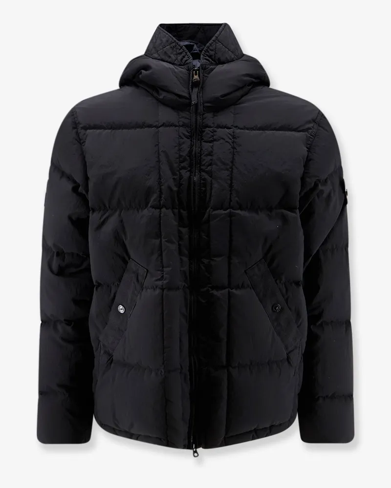 Stone Island Nylon Metal Down Jacket -  - gender_Man Black
