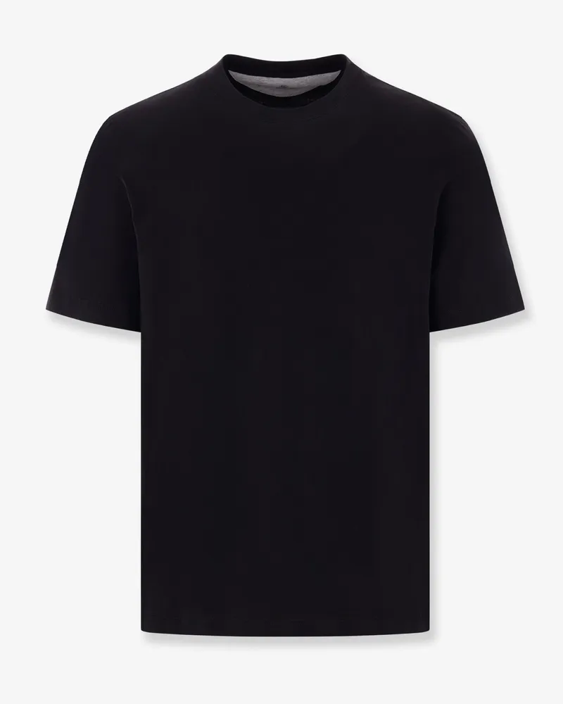 Brunello Cucinelli Cotton T-shirt -  - gender_Man Black
