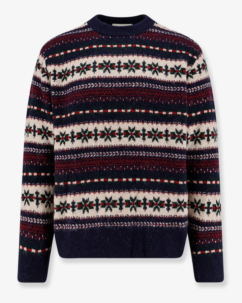 Dunst Fairisle Unisex sweater -  - gender_Unisex Blue