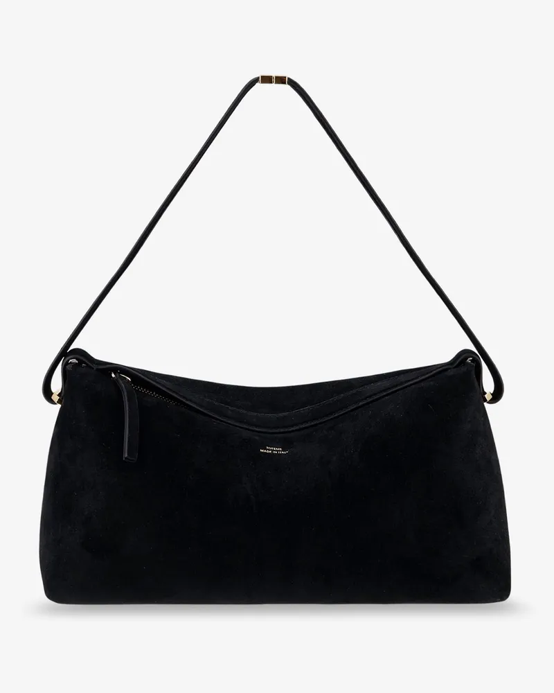 Totême Scoop suede clutch -  - gender_Woman Black