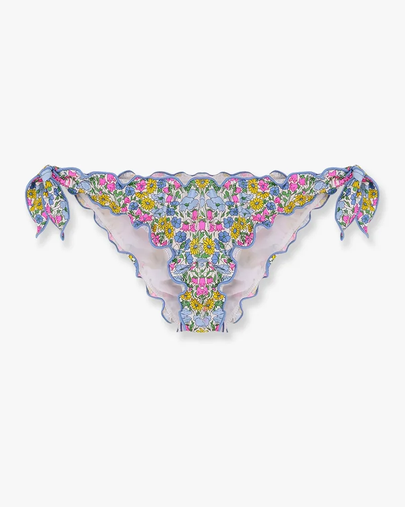 MC2 Saint Barth Moon bikini slip with poppy and daisy print -  - gender_Woman 