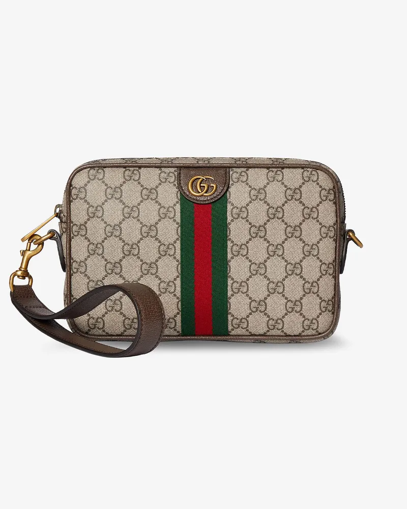 Gucci Ophidia GG Supreme Fabric crossbody bag -  - gender_Man Beige