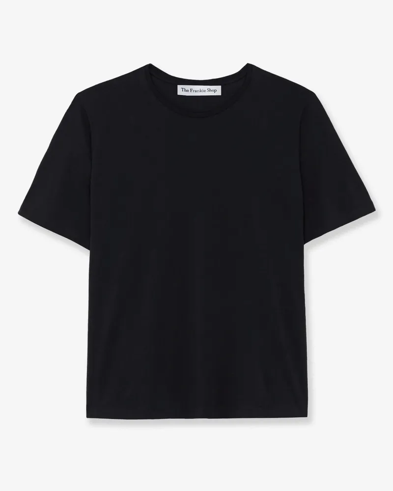 FRANKIE Shop Organic cotton T-shirt -  - gender_Woman Black