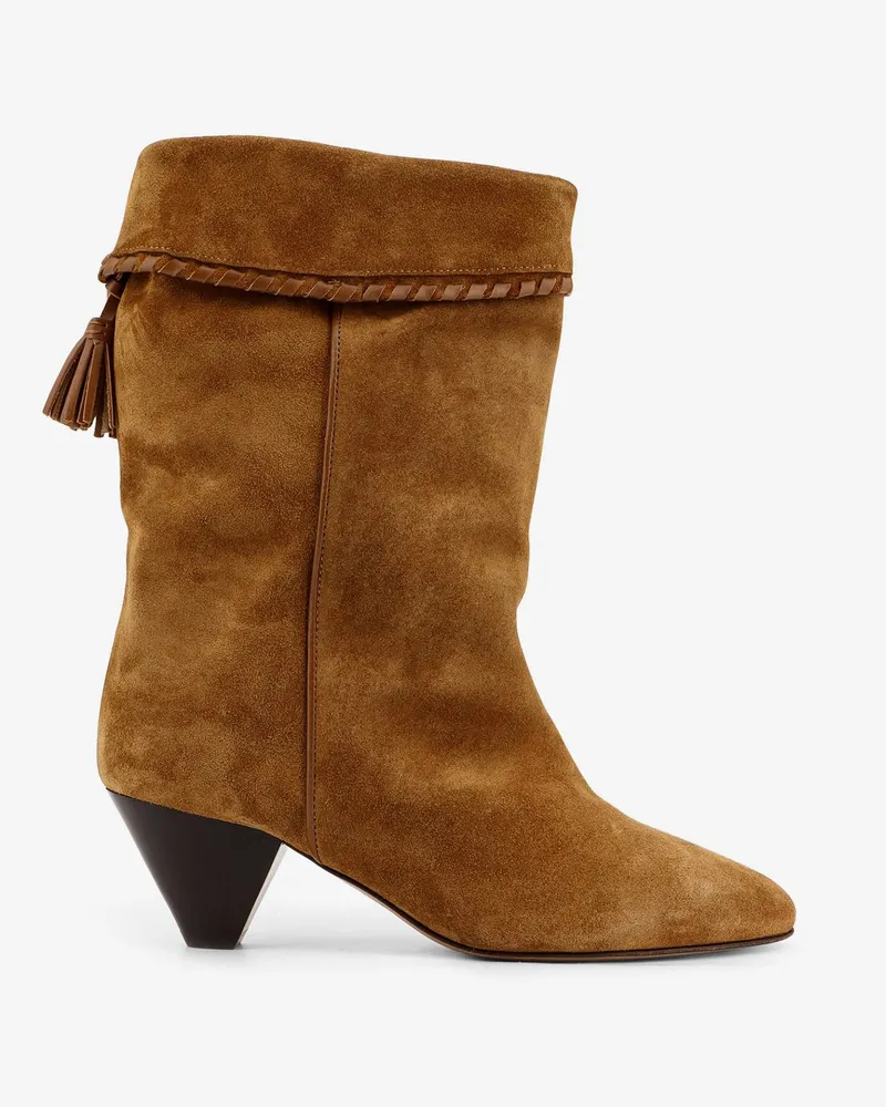 Isabel Marant Dalby suede boots -  - gender_Woman Brown
