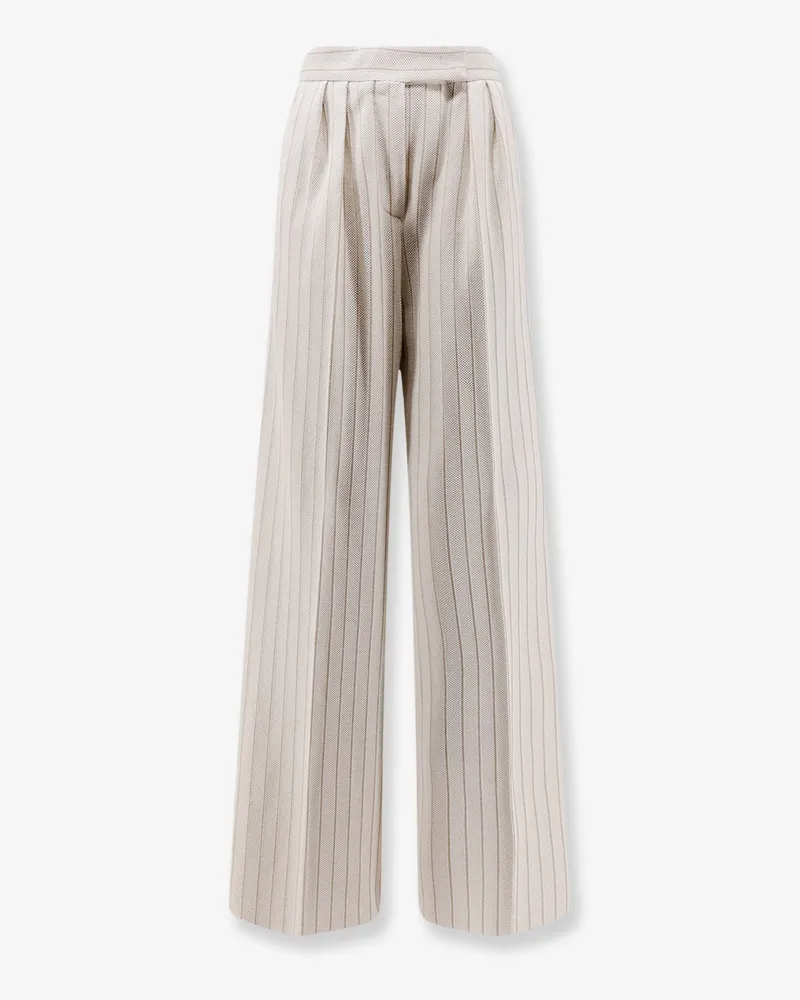 Max Mara Mxmosso cotton trousers -  - gender_Woman White