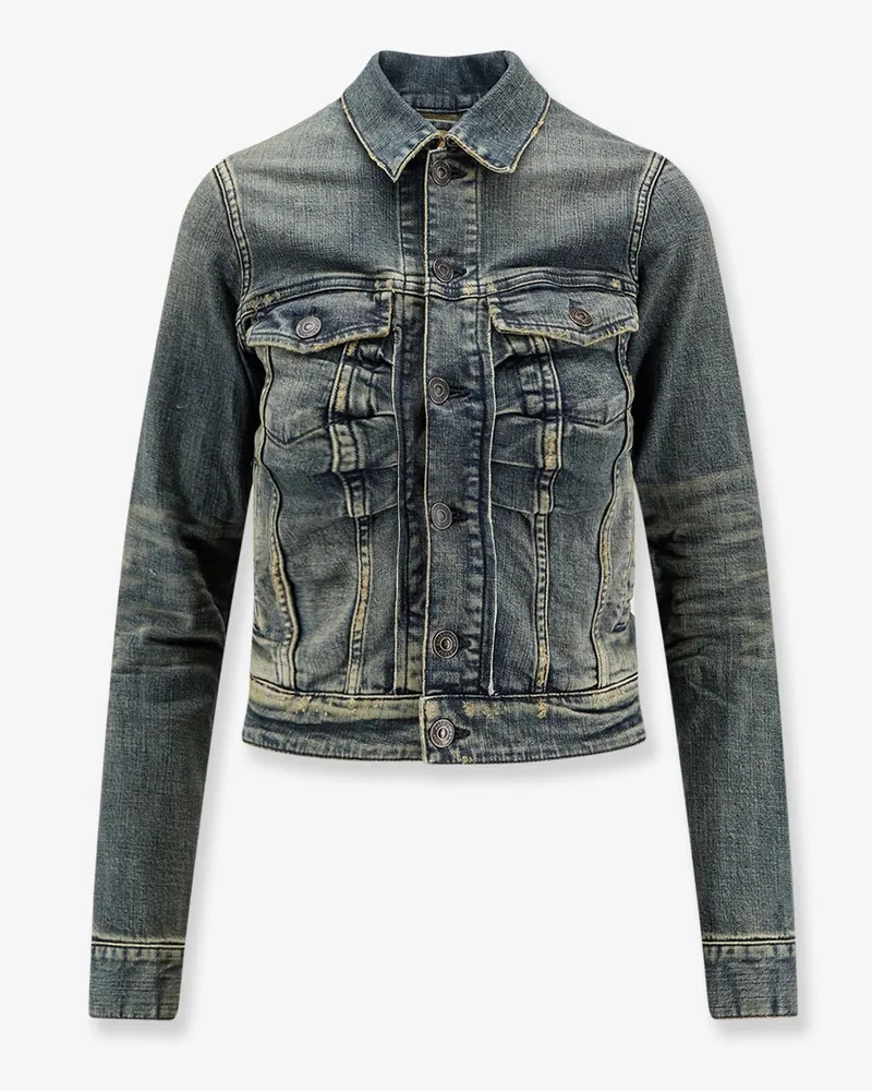 Balenciaga Denim Jacket -  - gender_Woman Blue