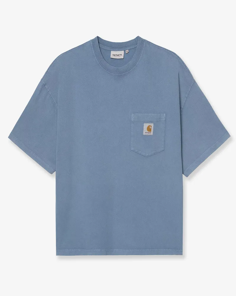 Carhartt WIP Hudson Pocket cotton T-shirt -  - gender_Man Grey
