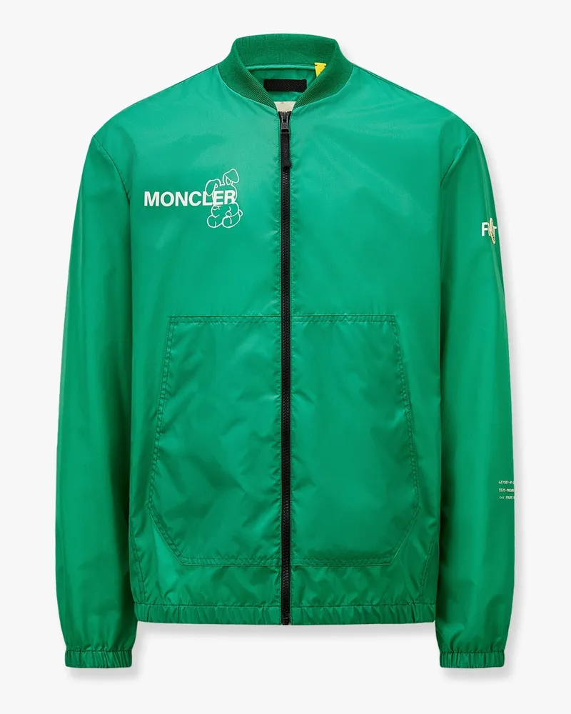 Moncler Ostria 7 moncler frgmt hiroshi fujiwara jacket with maxi print -  - gender_Man Green