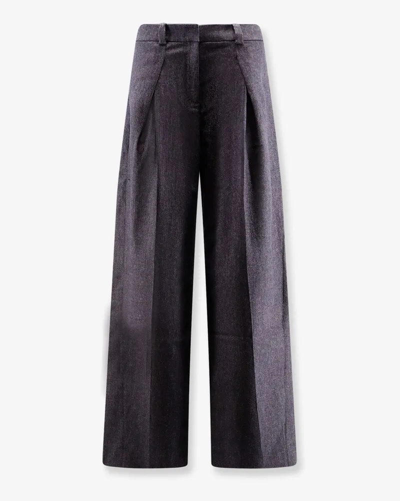 HUGO BOSS Taflong trousers with pinces -  - gender_Woman Blue