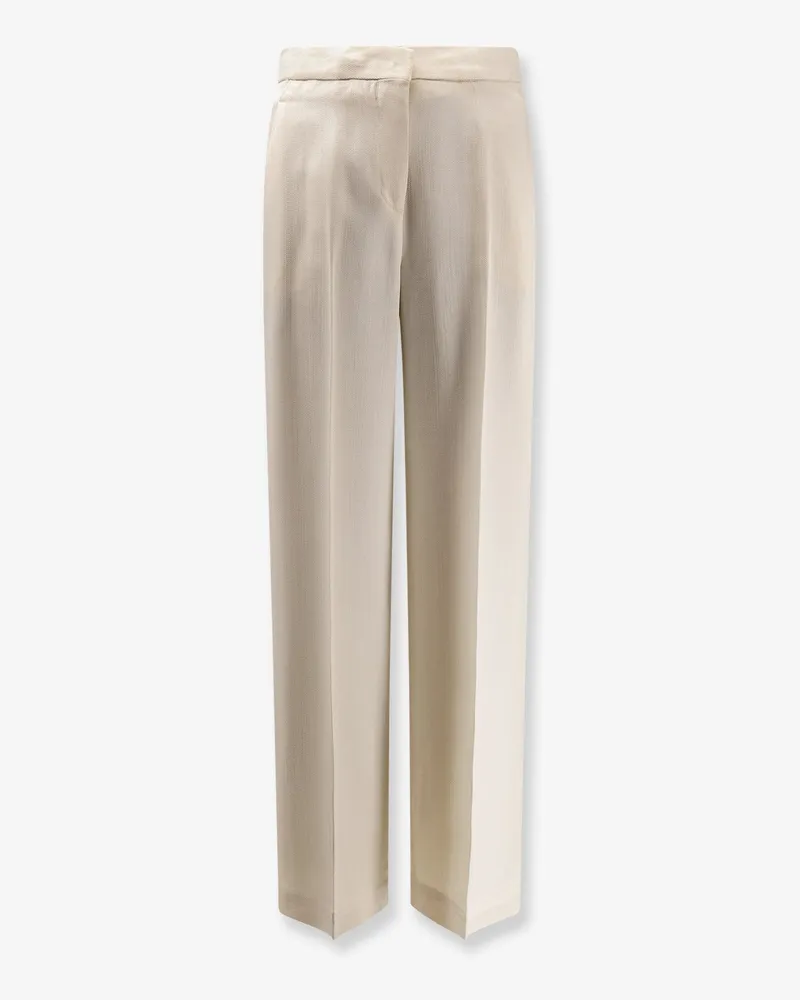 Semicouture Viscose trousers -  - gender_Woman White