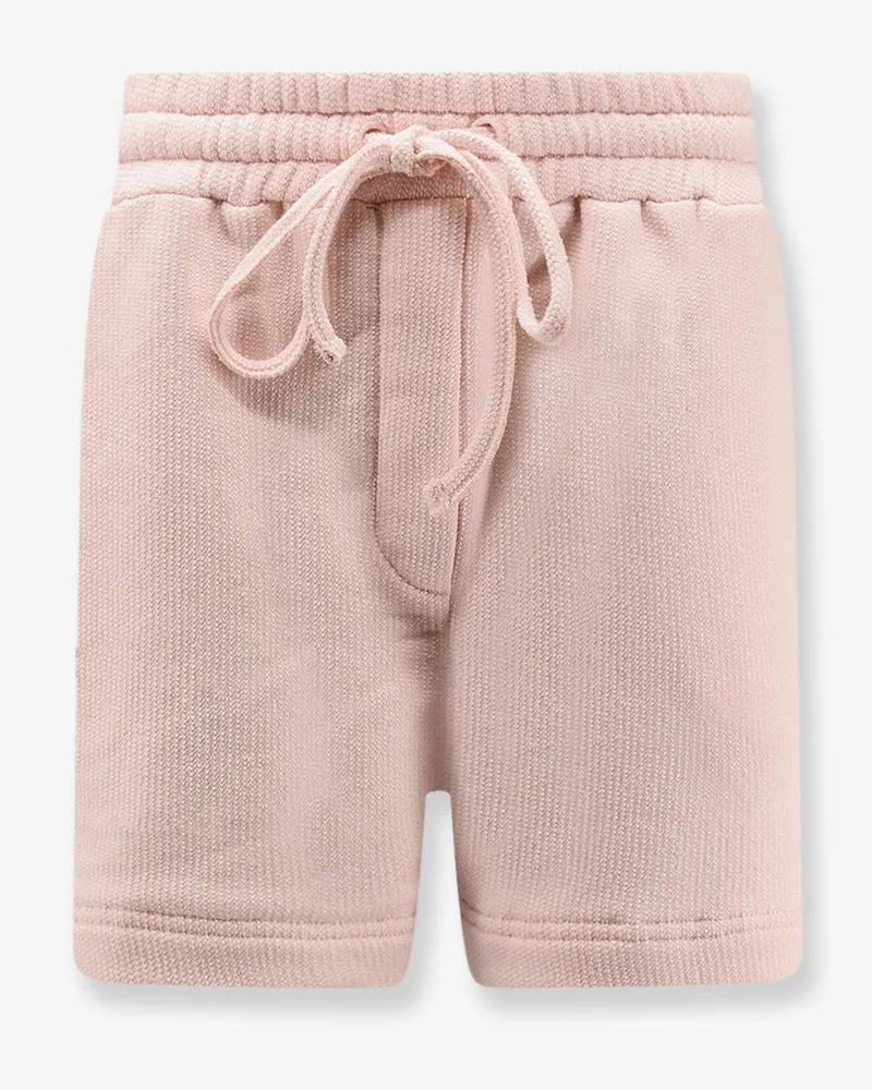Dolce & Gabbana Cotton shorts with embroidered logo on the back -  - gender_Woman Pink