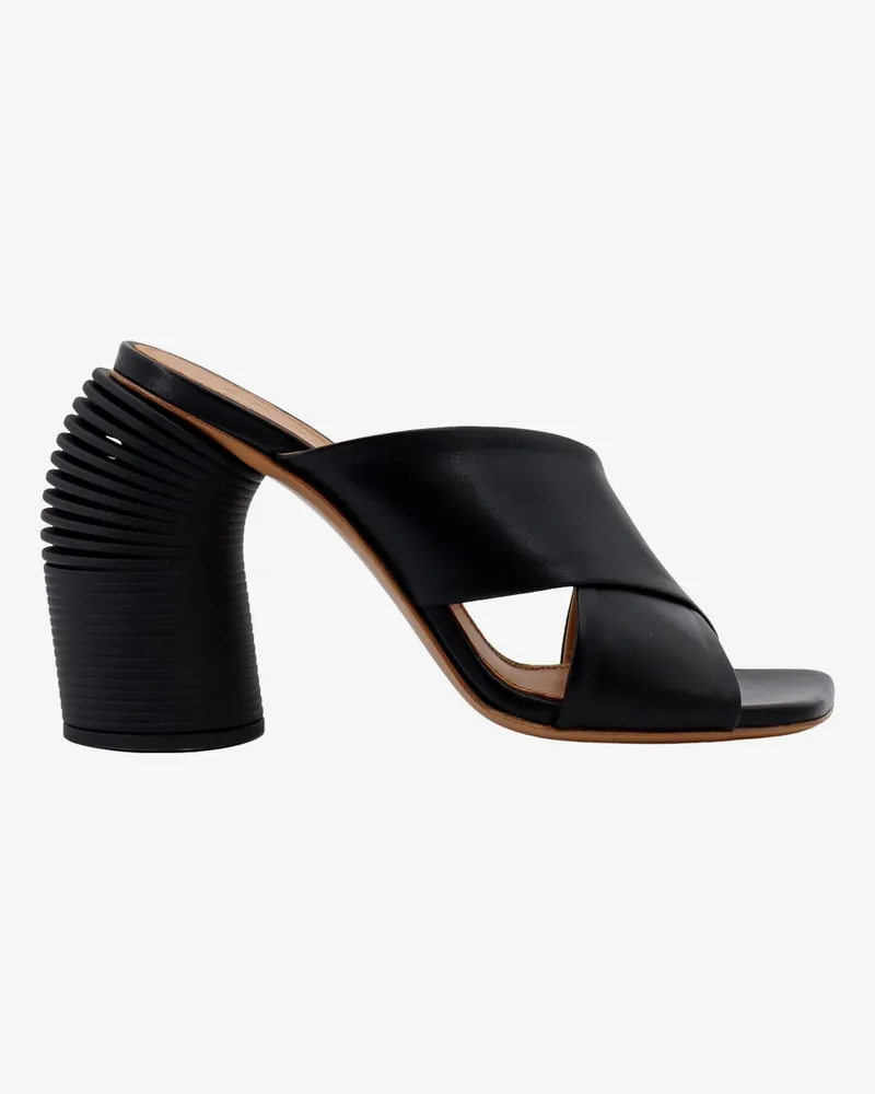 OFF-WHITE Leather sandals -  - gender_Woman Black