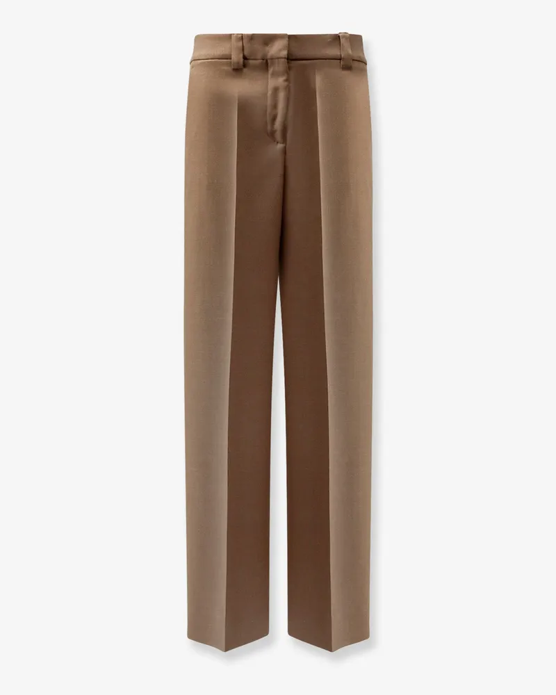 Incotex Virgin wool trousers -  - gender_Woman Beige