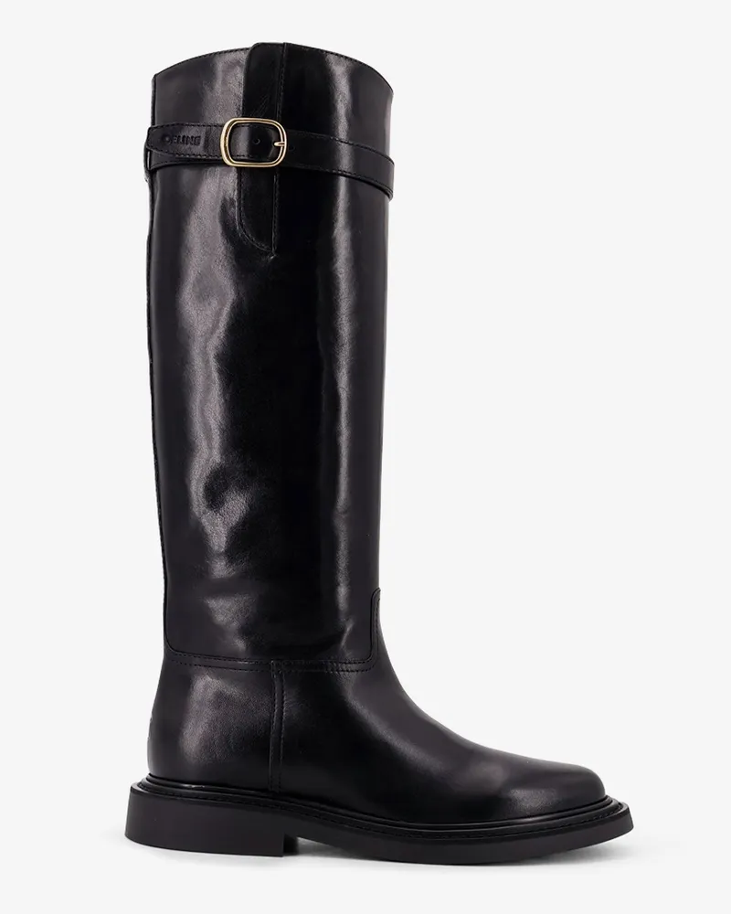 Celine Université leather boots -  - gender_Woman Black