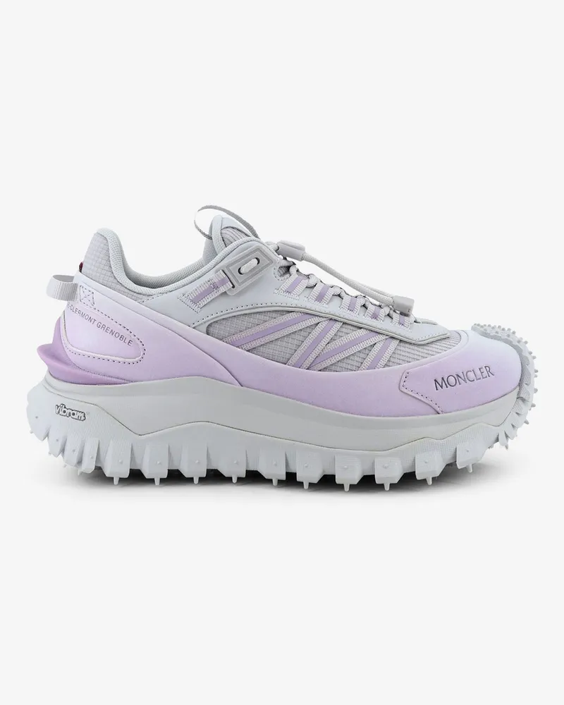 Moncler Nylon Trailgrip sneakers with contrasting inserts -  - gender_Woman Purple