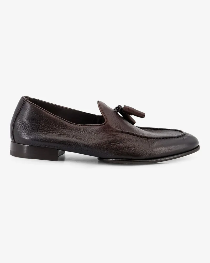 Doucal´s Daino leather loafers -  - gender_Man Brown