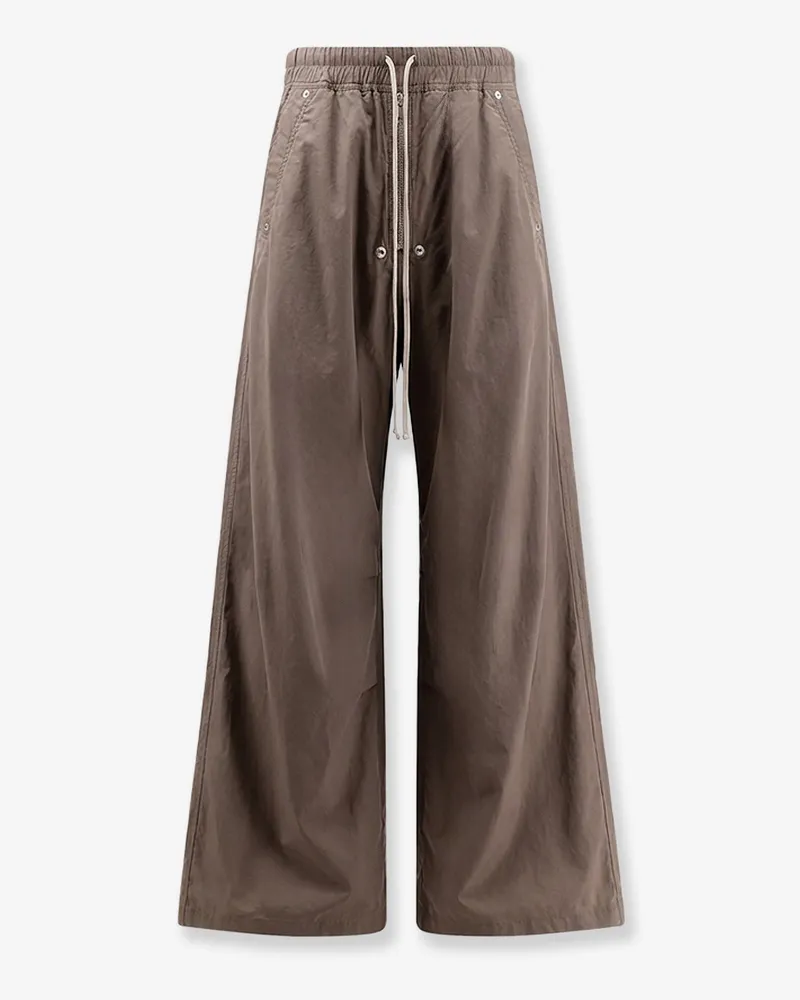 DRKSHDW by Rick Owens Cotton trousers -  - gender_Man Grey