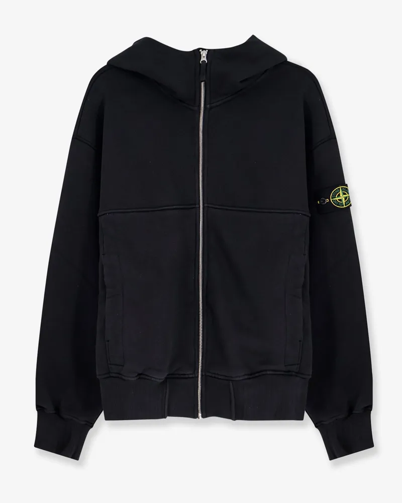 Stone Island Cotton sweatshirt -  - gender_Man Black