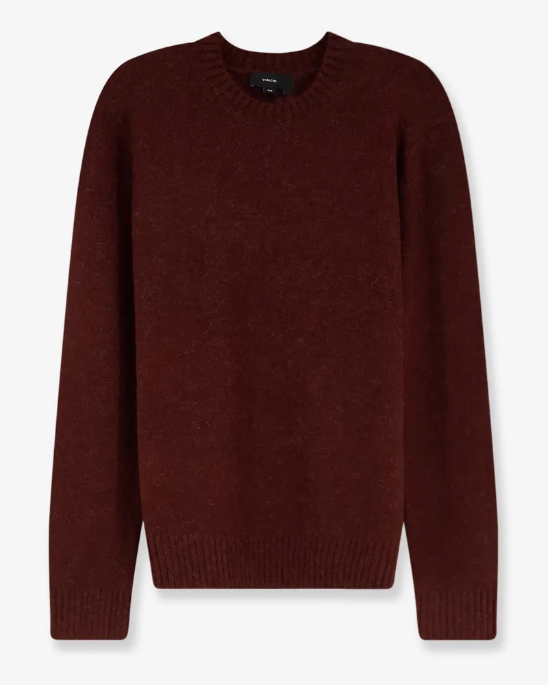 Vince Wool blend sweater with melange effect -  - gender_Man Red