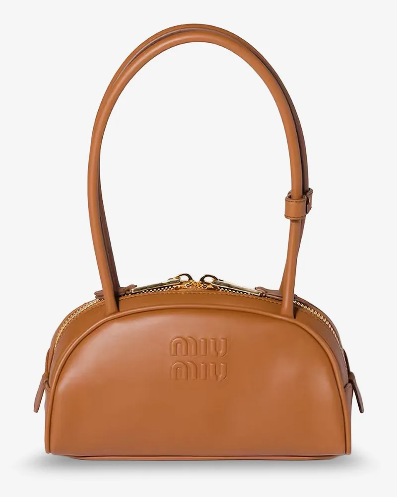 Miu Miu Beau leather handbag -  - gender_Woman Brown