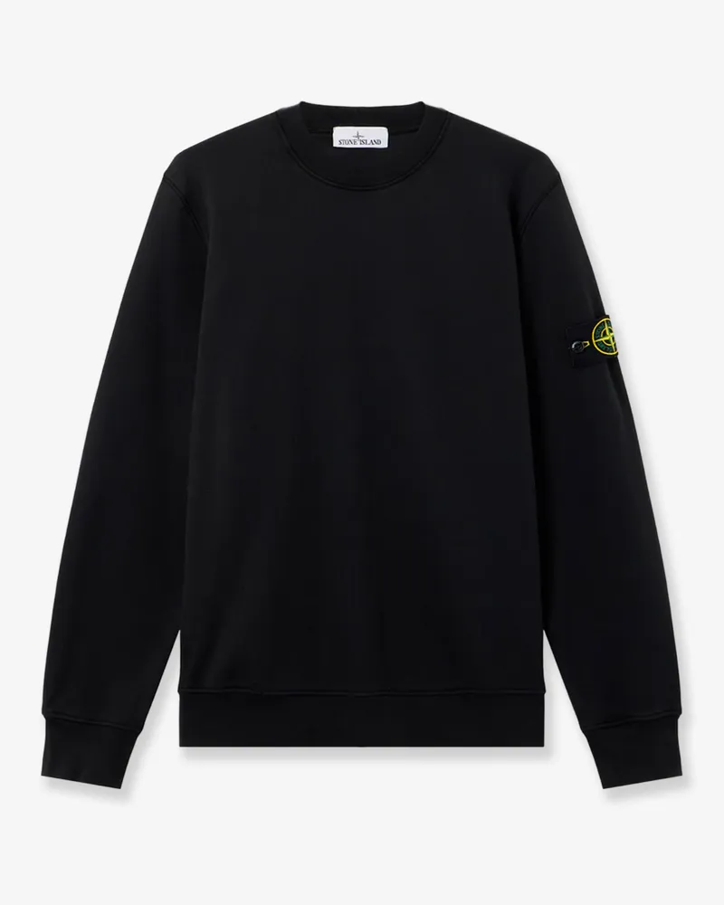 Stone Island Organic cotton sweatshirt -  - gender_Man Black