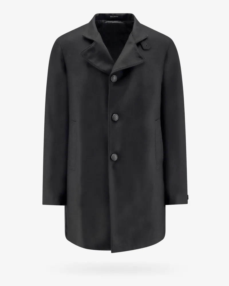 Tagliatore Water repellent virgin wool coat -  - gender_Man Black