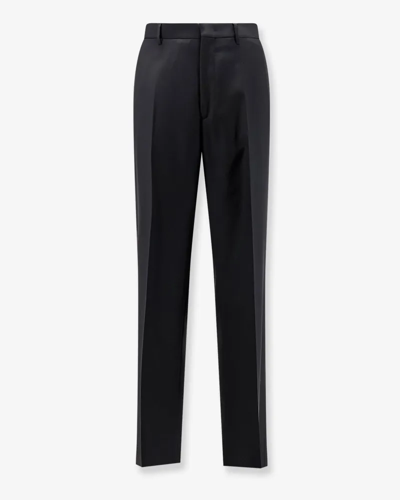 Tagliatore Virgin wool trousers -  - gender_Man Black