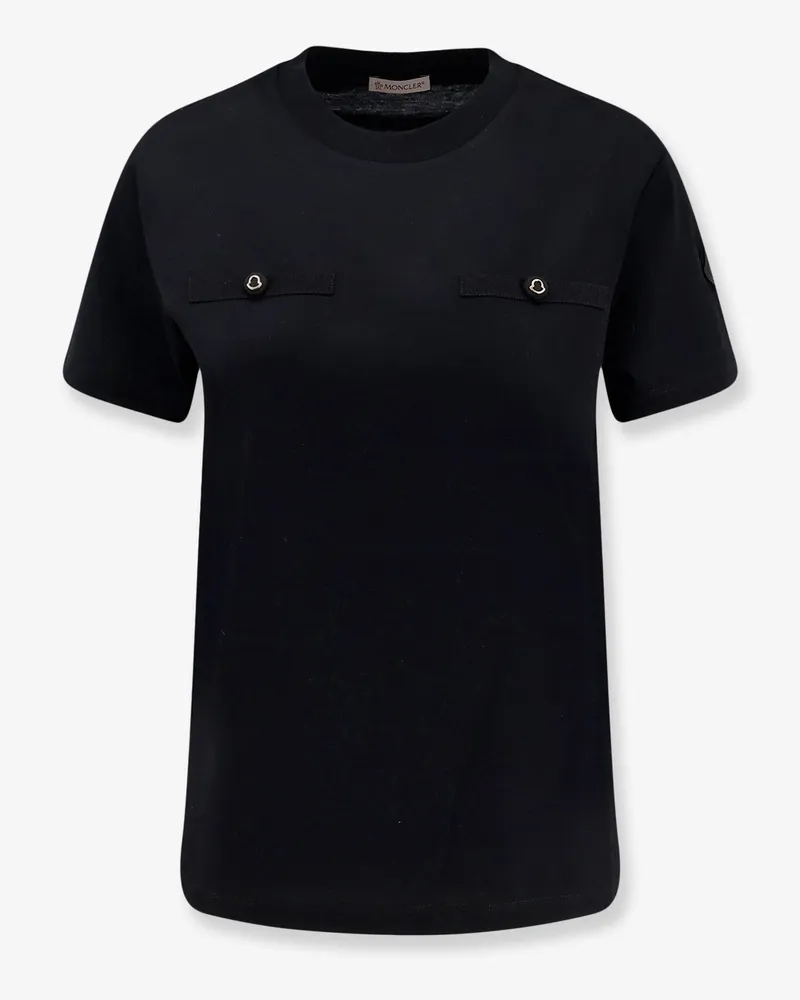 Moncler Cotton T-shirt -  - gender_Woman Black