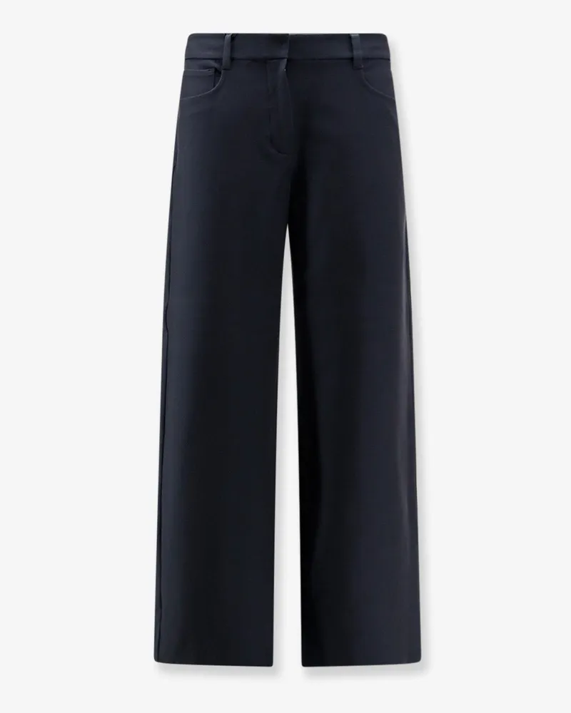 Max Mara Smmgela cotton blend trousers -  - gender_Woman Blue
