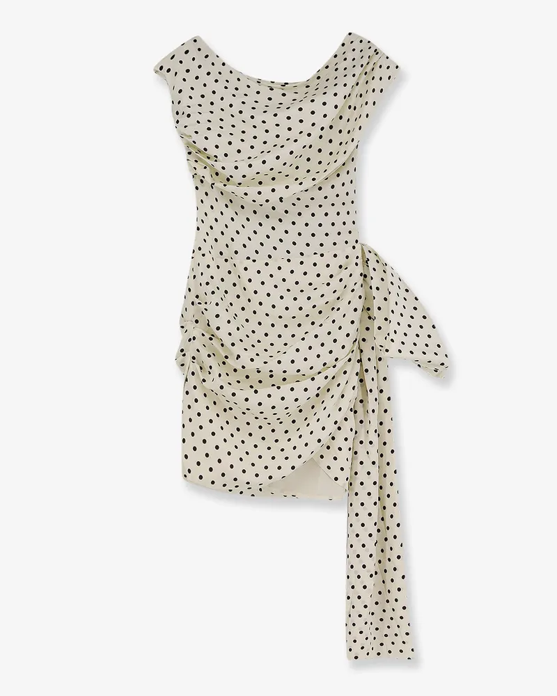 Self-Portrait Satin mini dress -  - gender_Woman White