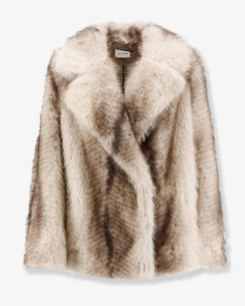 NUDE Faux fur jacket -  - gender_Woman Grey