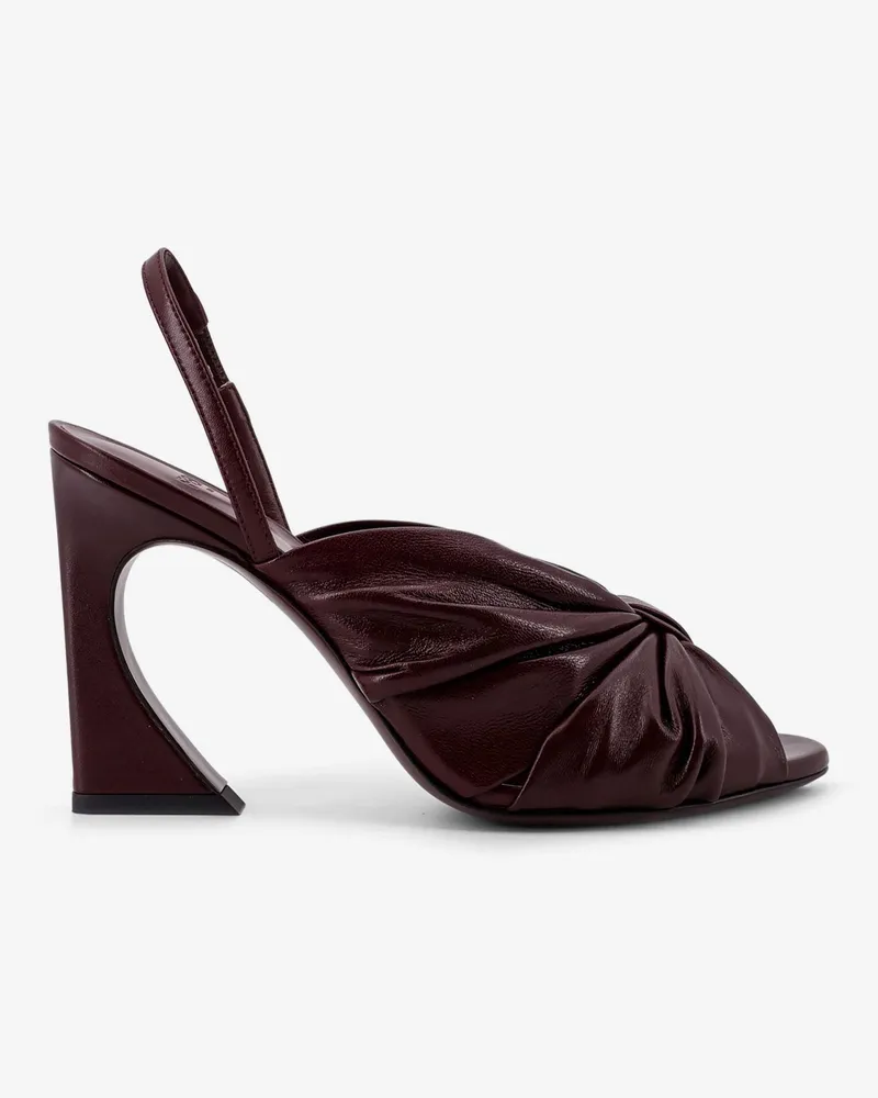 Fendi Decolleté Arco in pelle -  - gender_Woman Purple