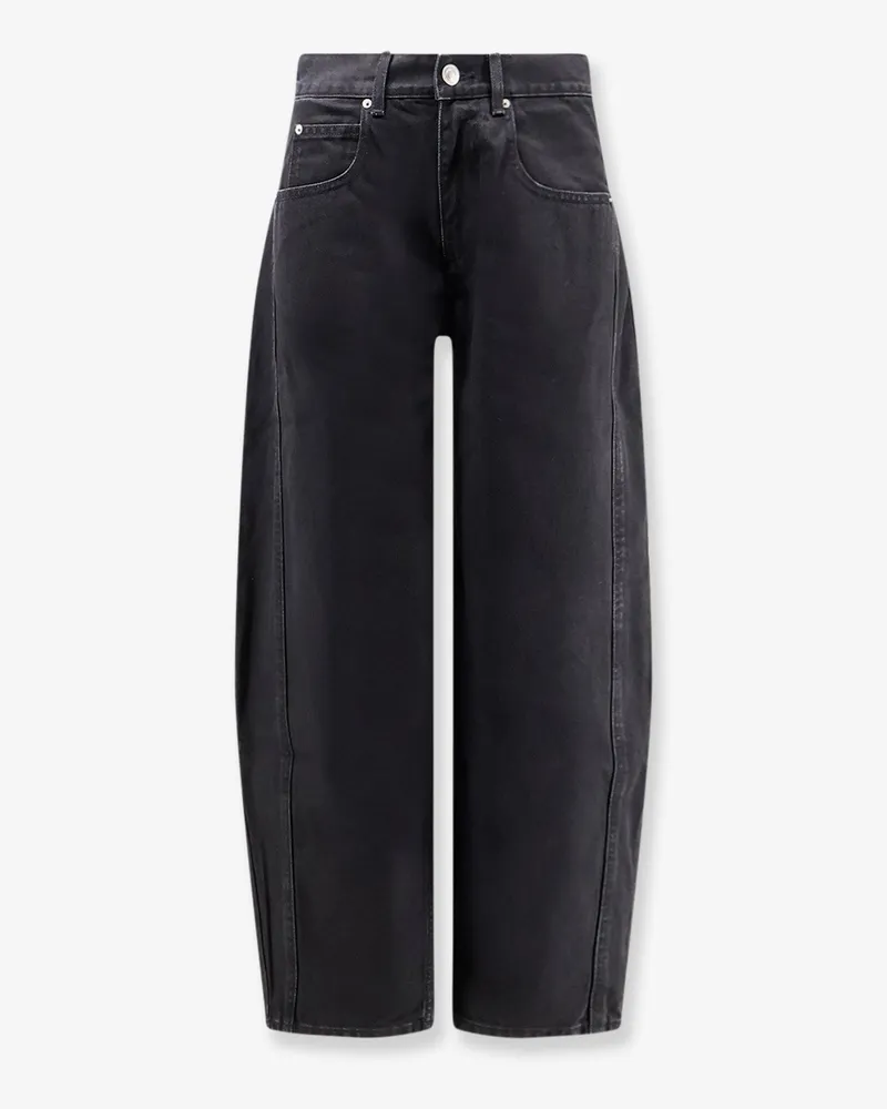 Isabel Marant Oriane black denim trousers -  - gender_Woman Black