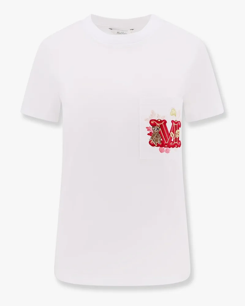 Max Mara Nunzio  special edition cotton t-shirt - MAX MARA - gender_Woman White