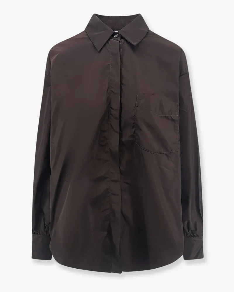 ASPESI Diana Nylon Shirt -  - gender_Woman Brown