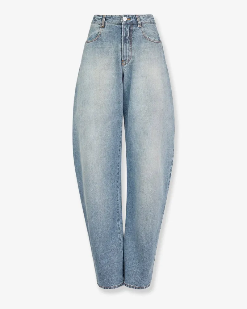 Alaïa Faded blue denim jeans -  - gender_Woman Blue
