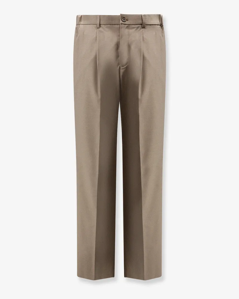 Hevò Torrecanne viscose blend trousers -  - gender_Man Beige