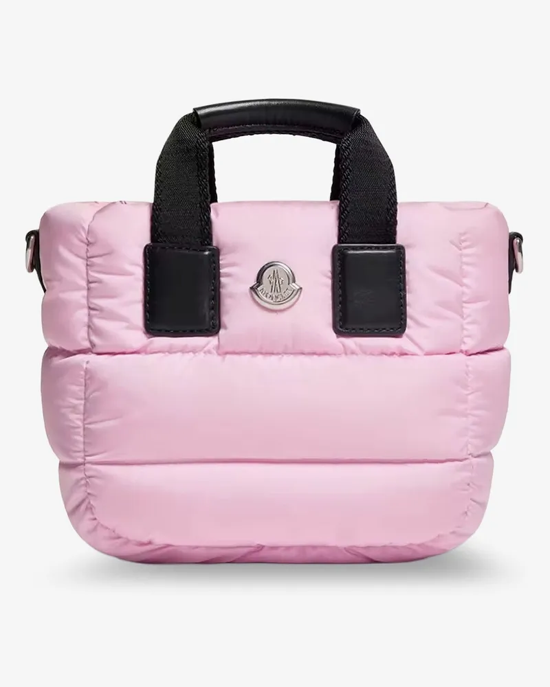 Moncler Caradoc Micro nylon shoulder bag -  - gender_Woman Pink
